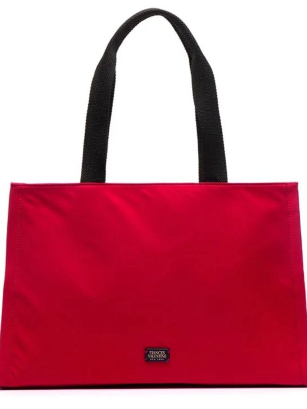 NWT Frances Valentine Kate Tribute Red Nylon Tote Bag